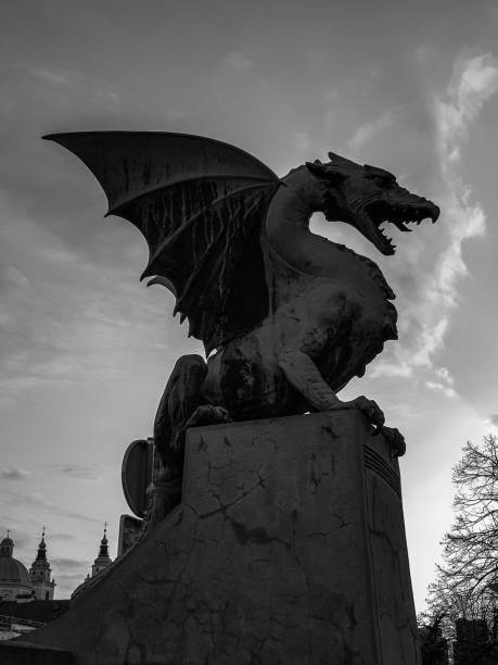istock Dragon statue in Ljubljana 1403463035