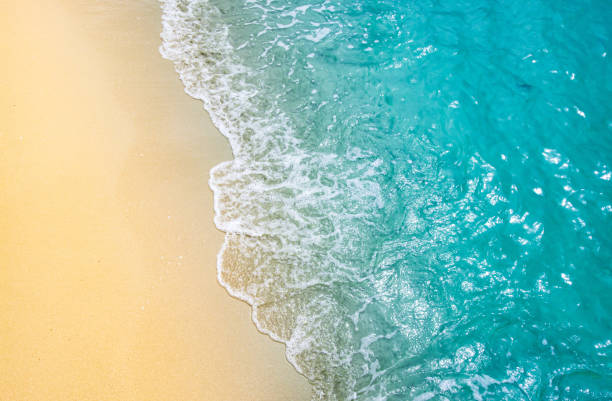 istock sea ​​water and beach sand background 1403463372