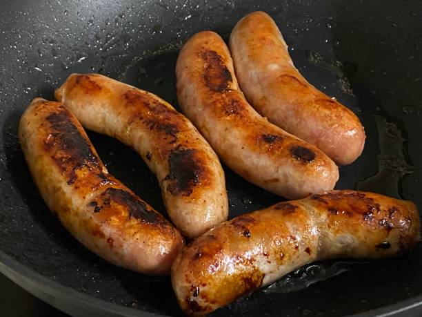 istock Pork Sausage is ready to be served 1403465513