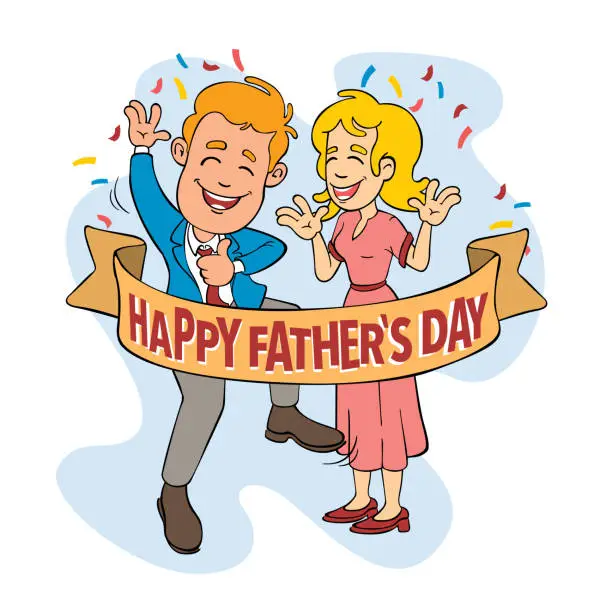 Vector illustration of Father's day