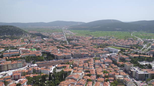istock aerial view over the Mentese, Mugla Turkey 1403476254