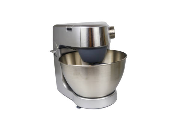istock Stainless steel modern kitchen machine isolated on white background 1403479162