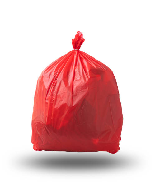 istock Infectious waste, hazardous waste isolated on white background. clipping path 1403482683