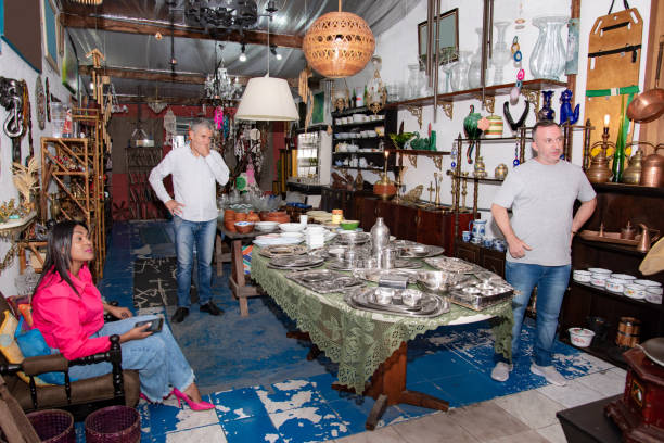 sale in antique store
