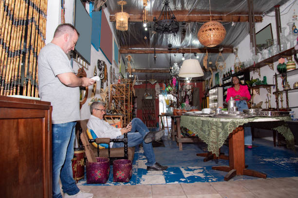 sale in antique store
