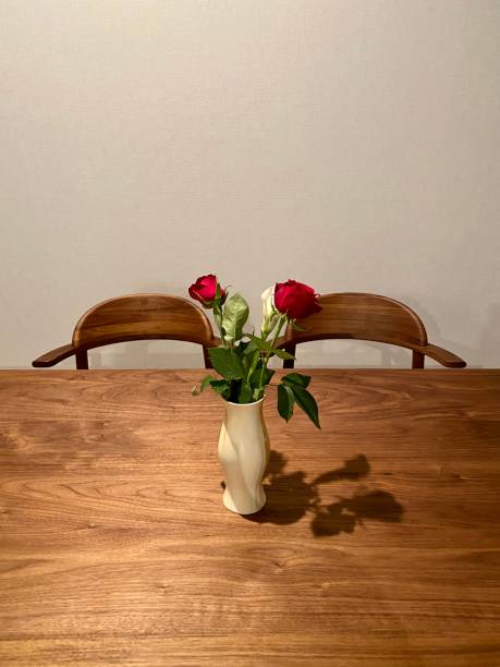 istock home interior wooden table and vase 1403502479