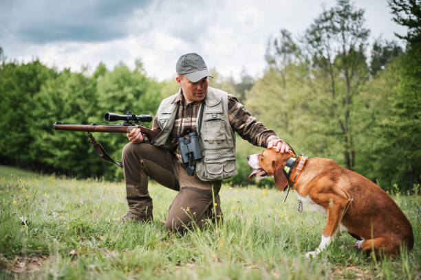 istock On a hunt with my best friend. 1403526537