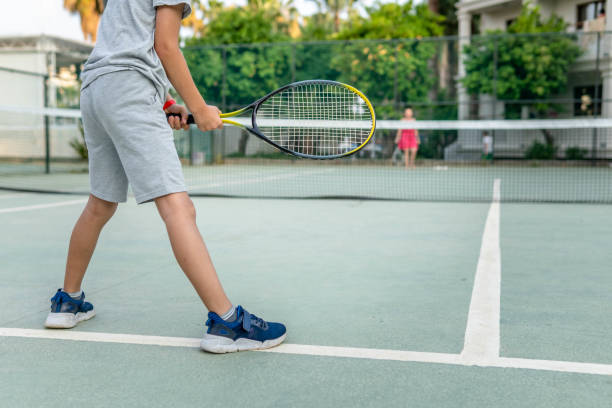 istock Tennis is his game 1403528752