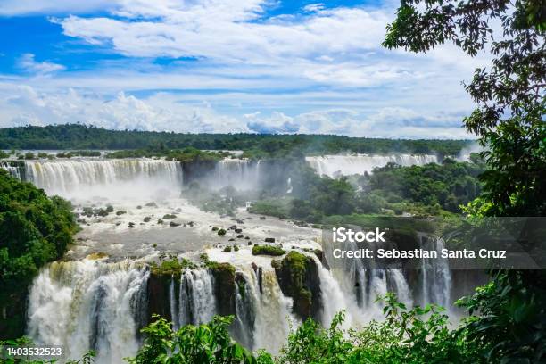 Cataratas Del Iguazú Stock Photo - Download Image Now - Beauty In Nature, Brazil, Color Image