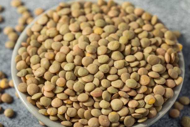 istock Raw Brown Organic Lentils Legumes 1403532913