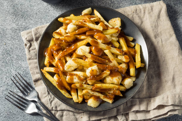 istock Homemade Cheesey Poutine French Fries 1403533733