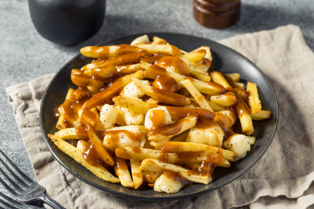 istock Homemade Cheesey Poutine French Fries 1403533738
