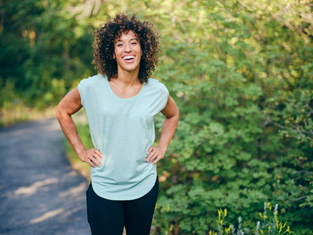 Woman Enjoying an Active Lifestyle