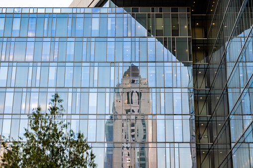 Walking in downtown Sacramento, California