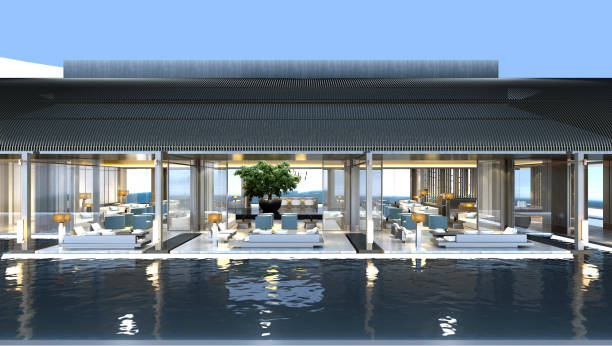istock 3d render of buildings exterior view 1403535260