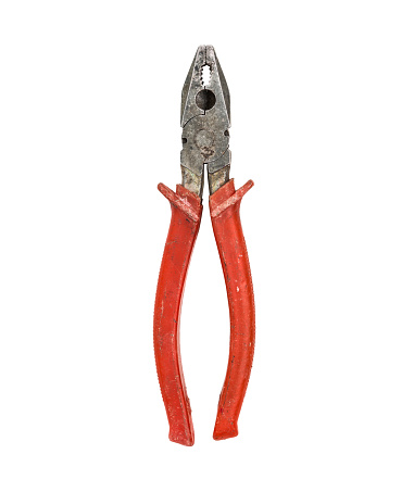 3D rendering of a pair of scissors cutting the cable or satellite cord.