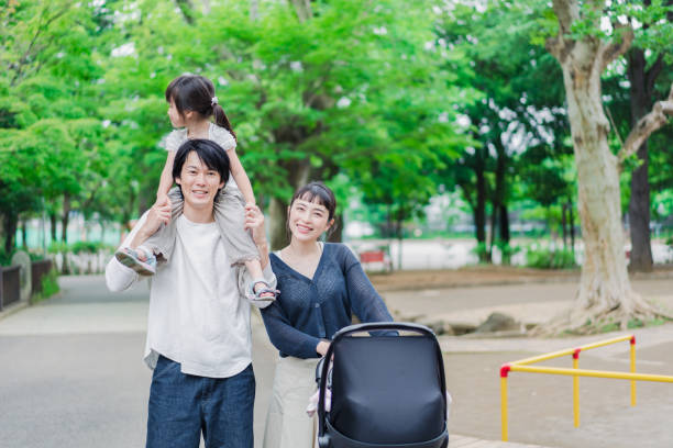 istock Walking in the park with children 1403568754