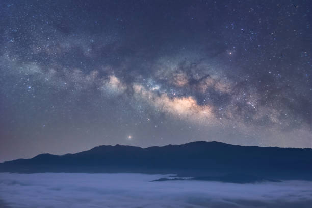 istock Detailed star on sky in Milky way 1403573493