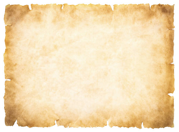 istock old parchment paper sheet vintage aged or texture isolated on white background 1403575331