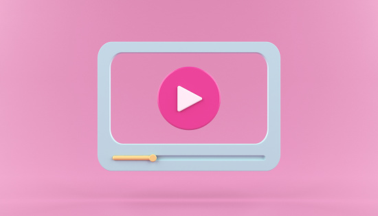 Video Player with Button and Progress Bar
