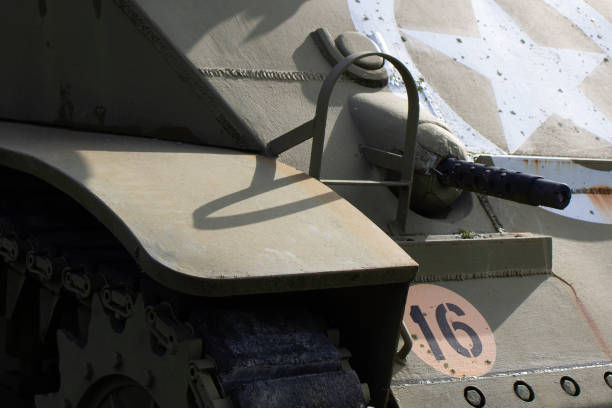 istock The old American WW2 tank in Normandy 1403584668