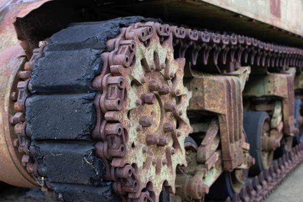 istock The old American WW2 tank in Normandy 1403584673