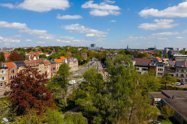 istock Langscape of buildings from Ghent 1403586005