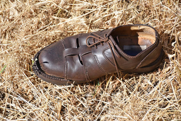 Traditional Leather Slippers on Sale in Old Town of Baščaršija, Sarajevo , Bosnia and Herzegovina