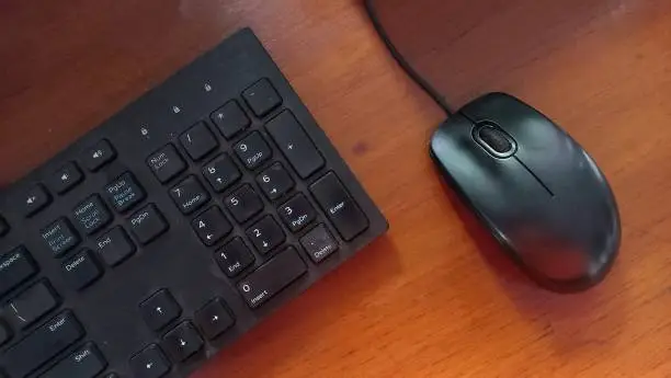 Photo of Keyboard and mouse