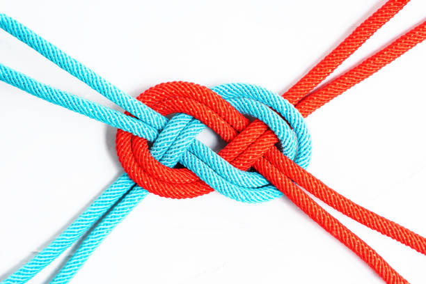 Decorative Rope Knots Stock Photo - Download Image Now - Macrophotography,  Pulling, Rope - iStock, Decorative Rope 