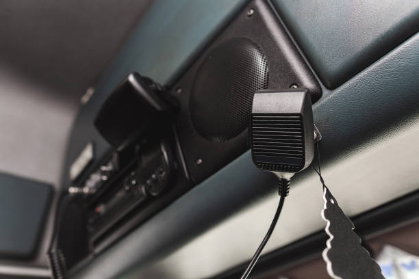 istock CB radio with microphone inside the truck 1403616848