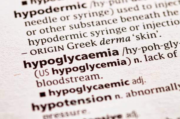 hypoglycémie - hyperglycemia photos et images de collection