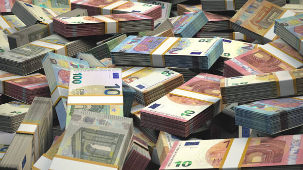 istock Euro Banknotes / Money Bundles 1403622992