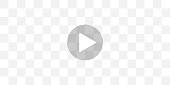 istock Play button on a transparent background. Video and audio player symbol. Vector illustration. 1403630534