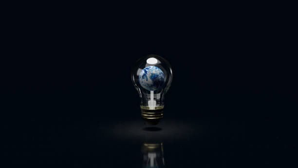 istock The earth in bulb  for business or sci concept 3d rendering 1403639647