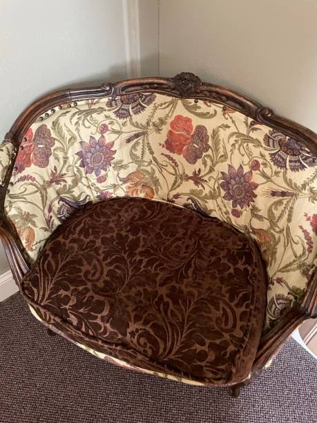 istock Antique floral chair 1403649995