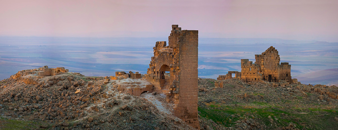 Zerzevan Castle was founded as a military base on the ancient trade route between Diyarbakir and Mardin during the Eastern Roman Empire. The fortress was active between 400 and 700 years before Christ