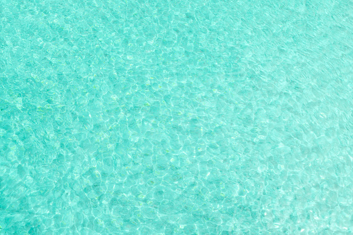 Beautiful crystal clear Caribbean water / sea background or texture.