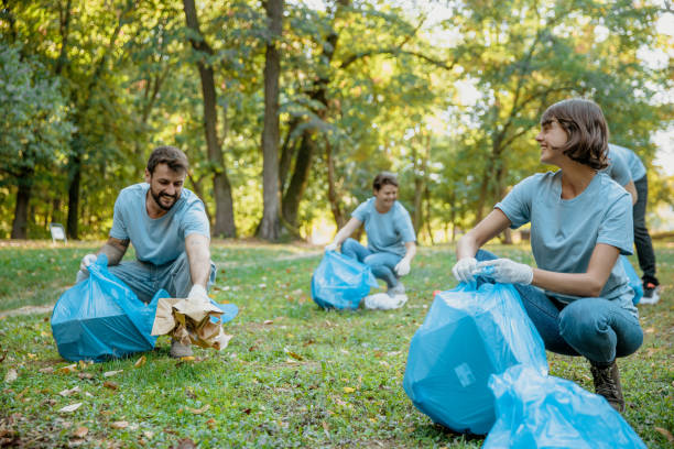 istock A volunteer team outdoors, supporting clean nature 1403664220