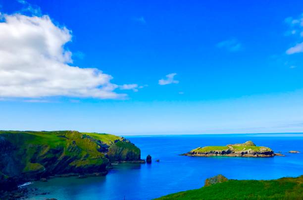 Lizard peninsula in Cornwall, England