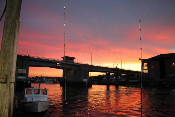 istock Main Street Bridge over Niantic River in Connecticut 1403673603