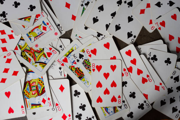 istock Background of playing cards 1403674847