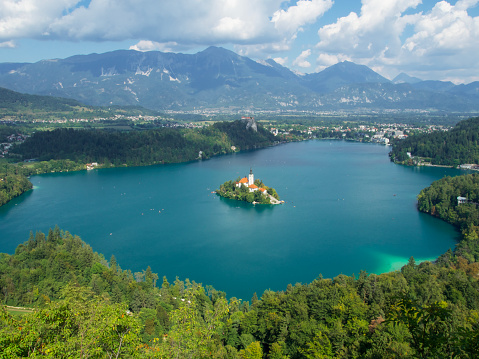 A view of Bled’s lake