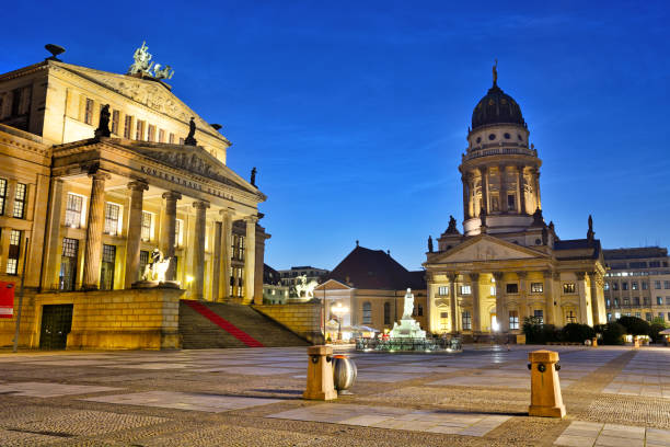 istock Gendarmenmarkt square in Berlin at sunset 1403679173