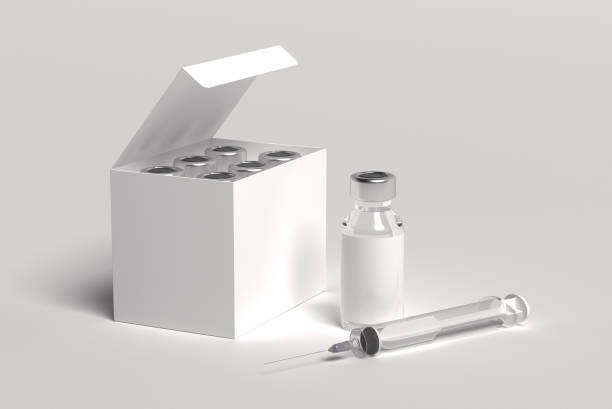 istock vaccine box and bottle mockup with syringe on gray background with space for text or design 1403680435