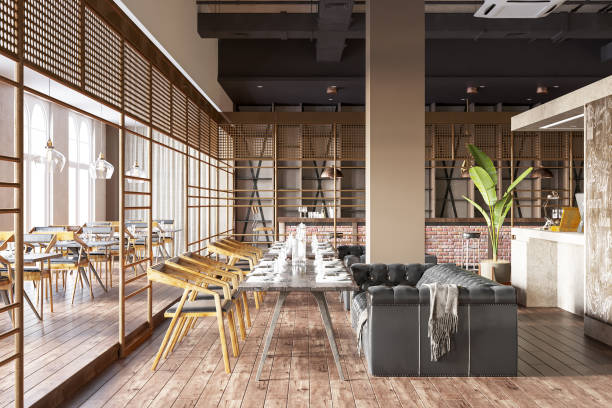 istock Coffee Shop and Cafe Lounge Restaurant 1403681073