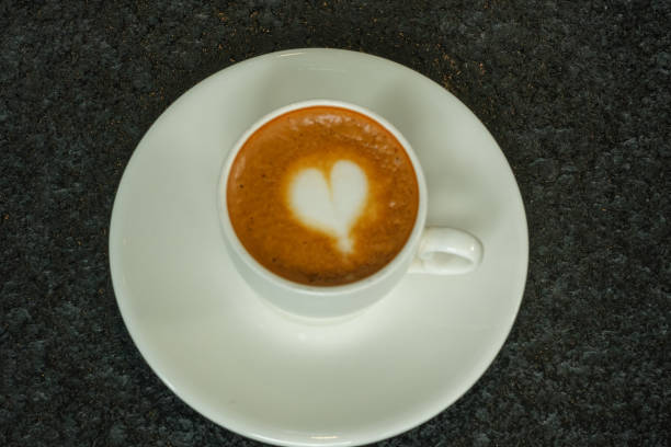 istock White heart on a cappuccino 1403681670