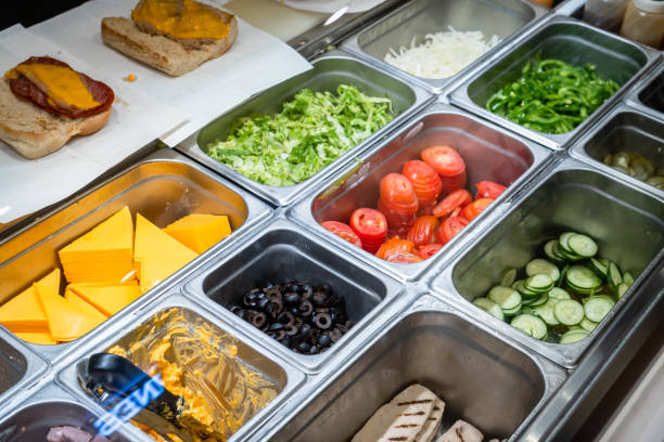 istock Various Kind of Sliced Vegetables and Cheese 1403682941