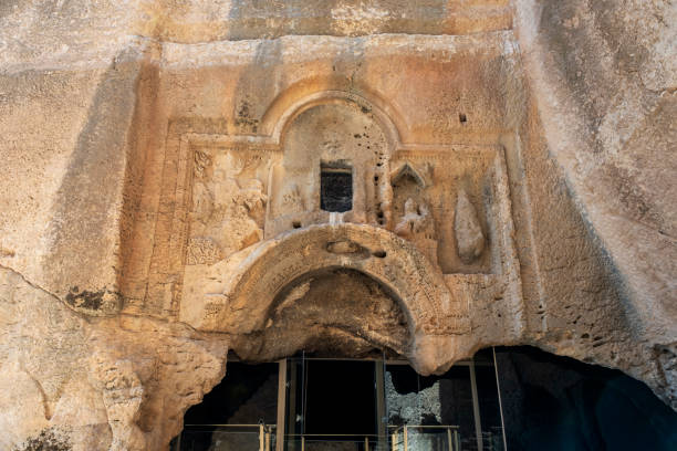 istock Graveyard of Dara Ancient city in Mardin, Turkey. 1403689002