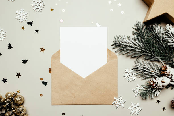istock Letter in the envelope new year 1403702423